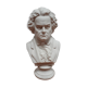 Buste Beethoven biscuit porcelaine pied douche