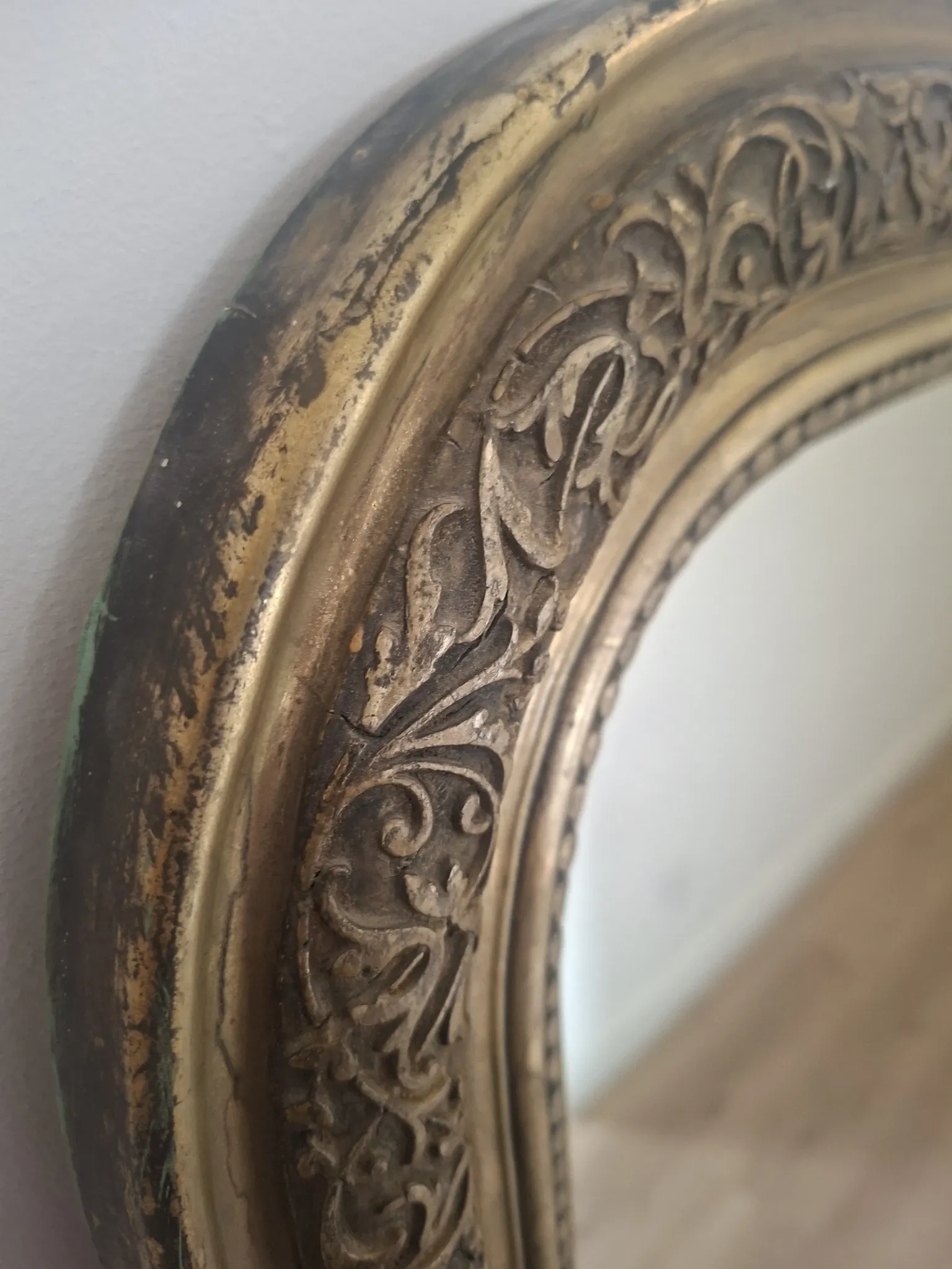 Large Louis-Philippe fireplace mirror, stamp 1899