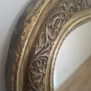 Large Louis-Philippe fireplace mirror, stamp 1899