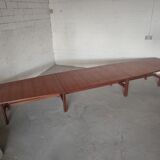 Vintage teak conference table