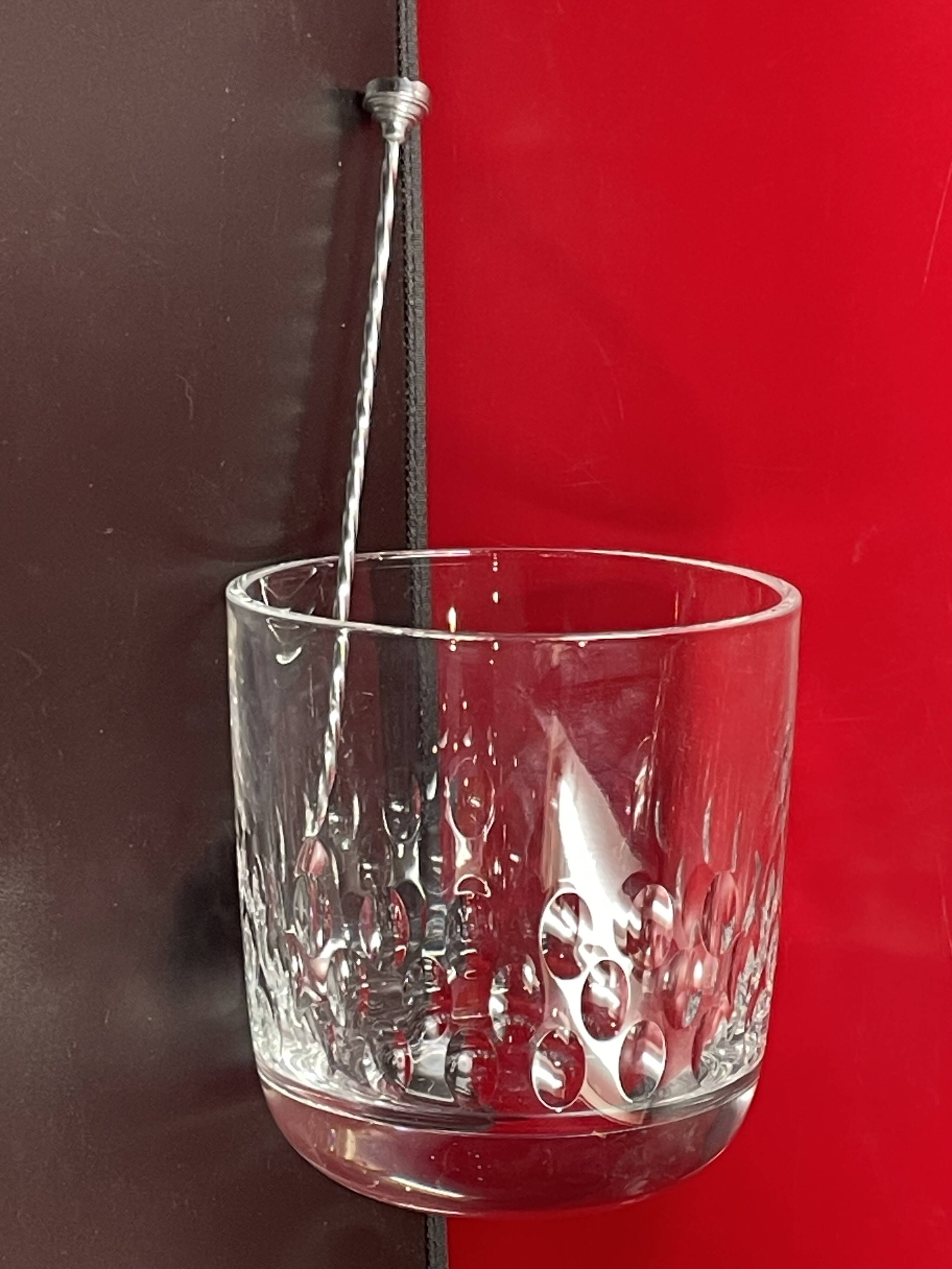 Tableware crystal ice bucket H 15.5 cm, diameter 15 cm