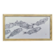 Original print of a school of fish