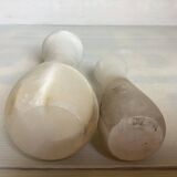 Pair of alabaster vases