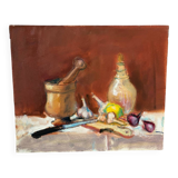 Nature morte de Paul Hubay (1930-1994)