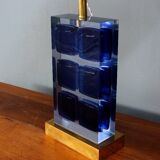Office lamp in Plexiglas Italy 1980s