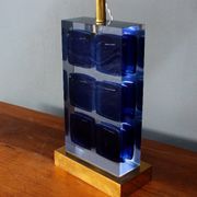 Office lamp in Plexiglas Italy 1980s