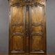 Very important Lyonnais wardrobe from the Louis XV period in solid walnut / height 295 cm