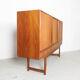 Danish teak sideboard with sliding doors, 1960
