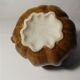 Pichet pomme en grès marron brun de denbac