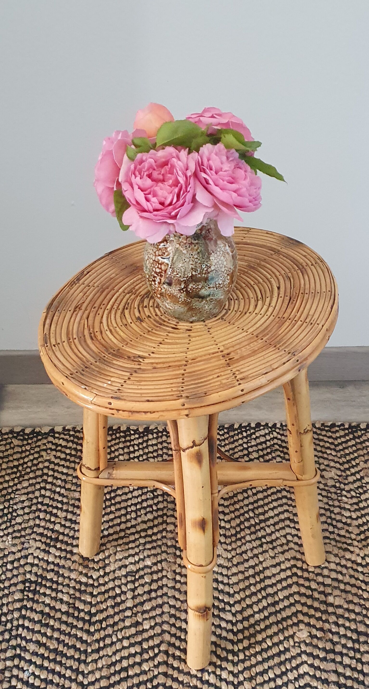 Rattan stool