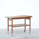Danish teak serving trolley in the style of Arne Vodder, 1960s