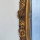 Miroir ovale en bois doré, style Louis XVI