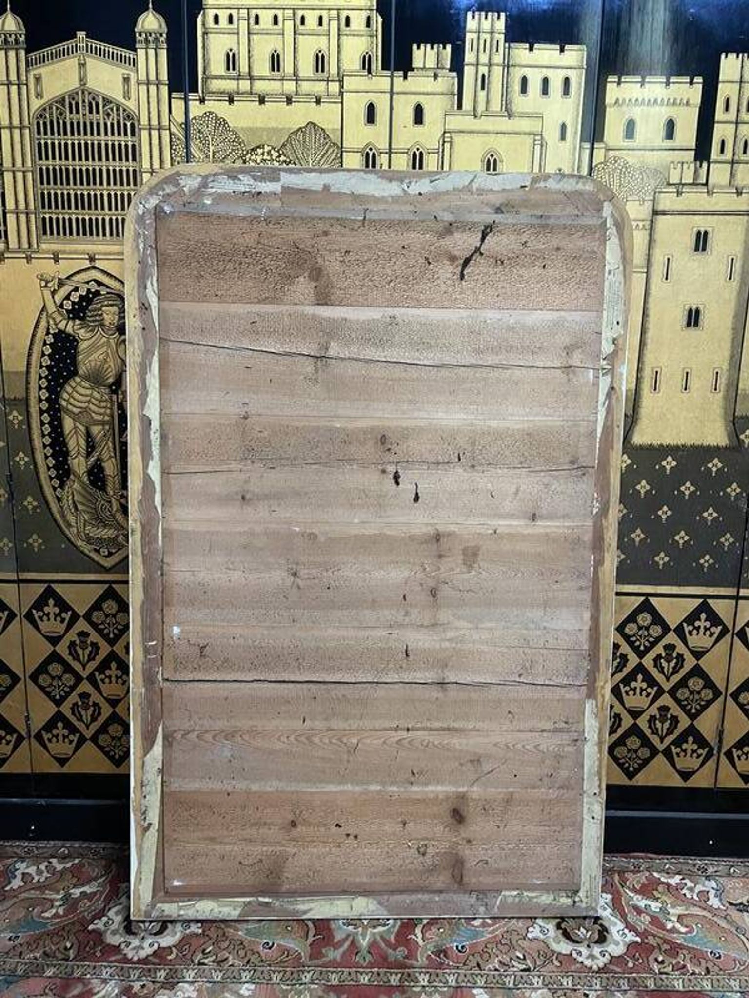 Miroir de style Napoléon III en bois doré