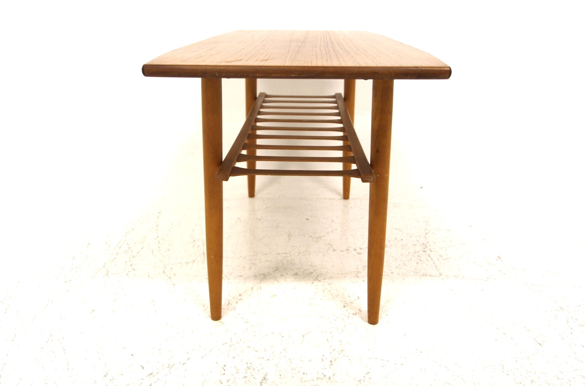 Scandinavian teak coffee table, Sweden, 1950.