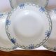 4 vintage deep plates from St Amand 220631