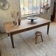 Table de ferme XL 220 cm pin 1950