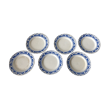 Set of 6 vintage dessert plates