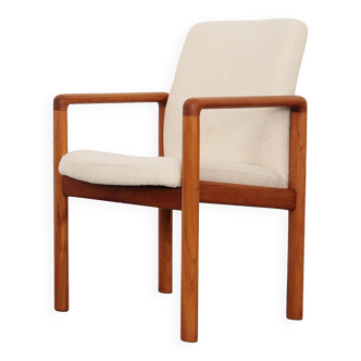 Fauteuil en teck, design danois, années 1970, production : Danemark