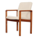 Teak armchair, Danish design, 1970s, production: Denmark