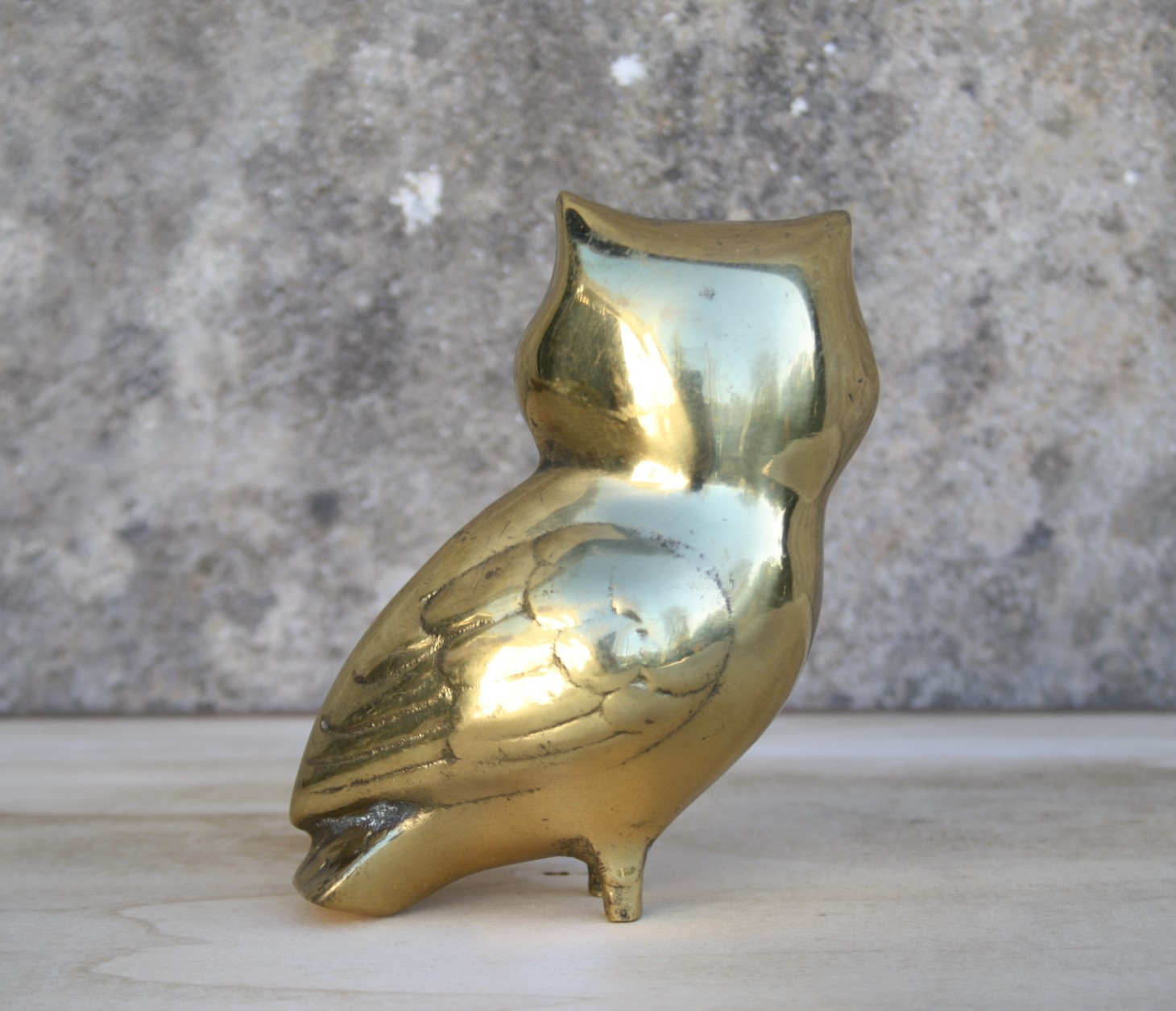 Chouette/hibou en laiton