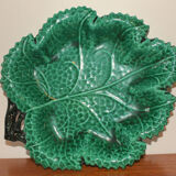 Flat vine leaf in dabbling