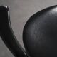 First edition Arne Jacobsen model 3217 office chair for Fritz Hansen, Denmark, 1950s