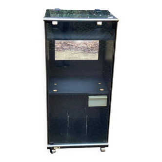 Meuble Hi-fi Kenwood Hifi avec tourne disque des années 80