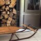 Vintage wooden American sled