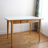 Formica dining table and wood