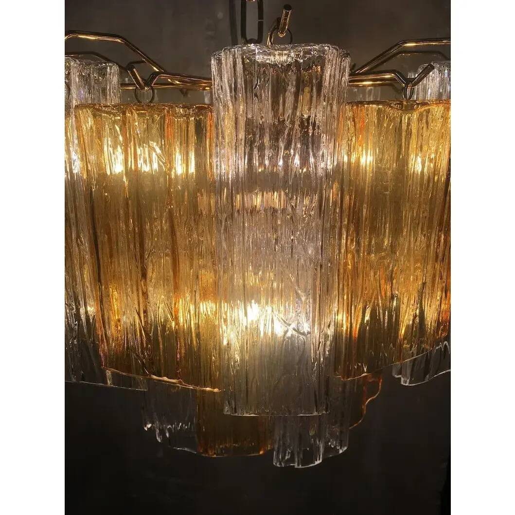 Striking Contemporary Murano Glass Sputnik Chandelier in Multicolour