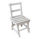 White slatted children's chair
