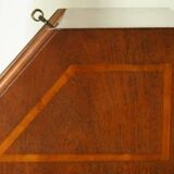 20th century walnut sloping secretary