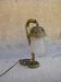 Lampe serpent en bronze orientale