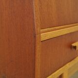 Teak highboard, Danish design, 1960s, production: Denmark
