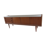 Enfilade design scandinave vintage en teck