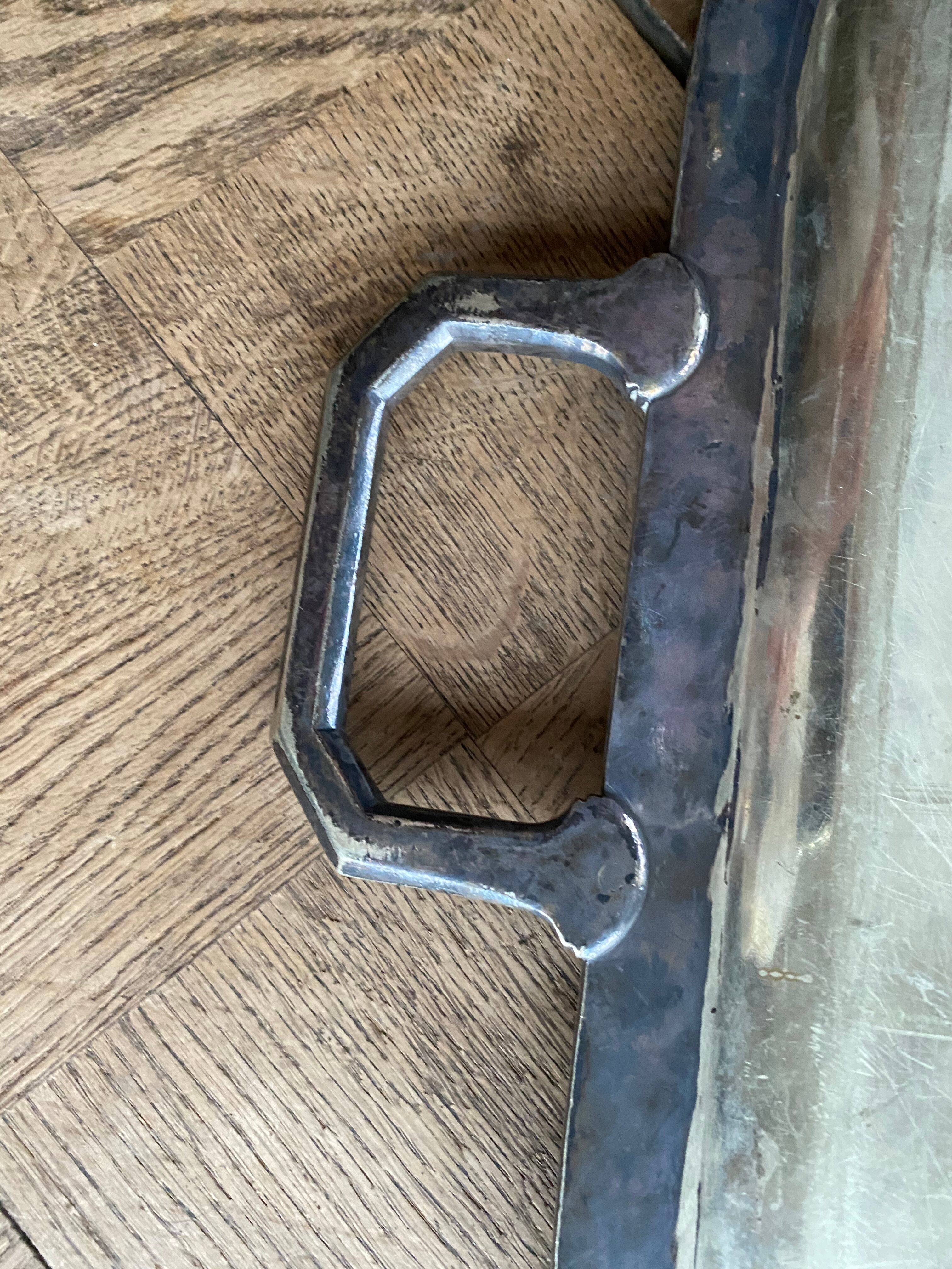 Carlton silver platter