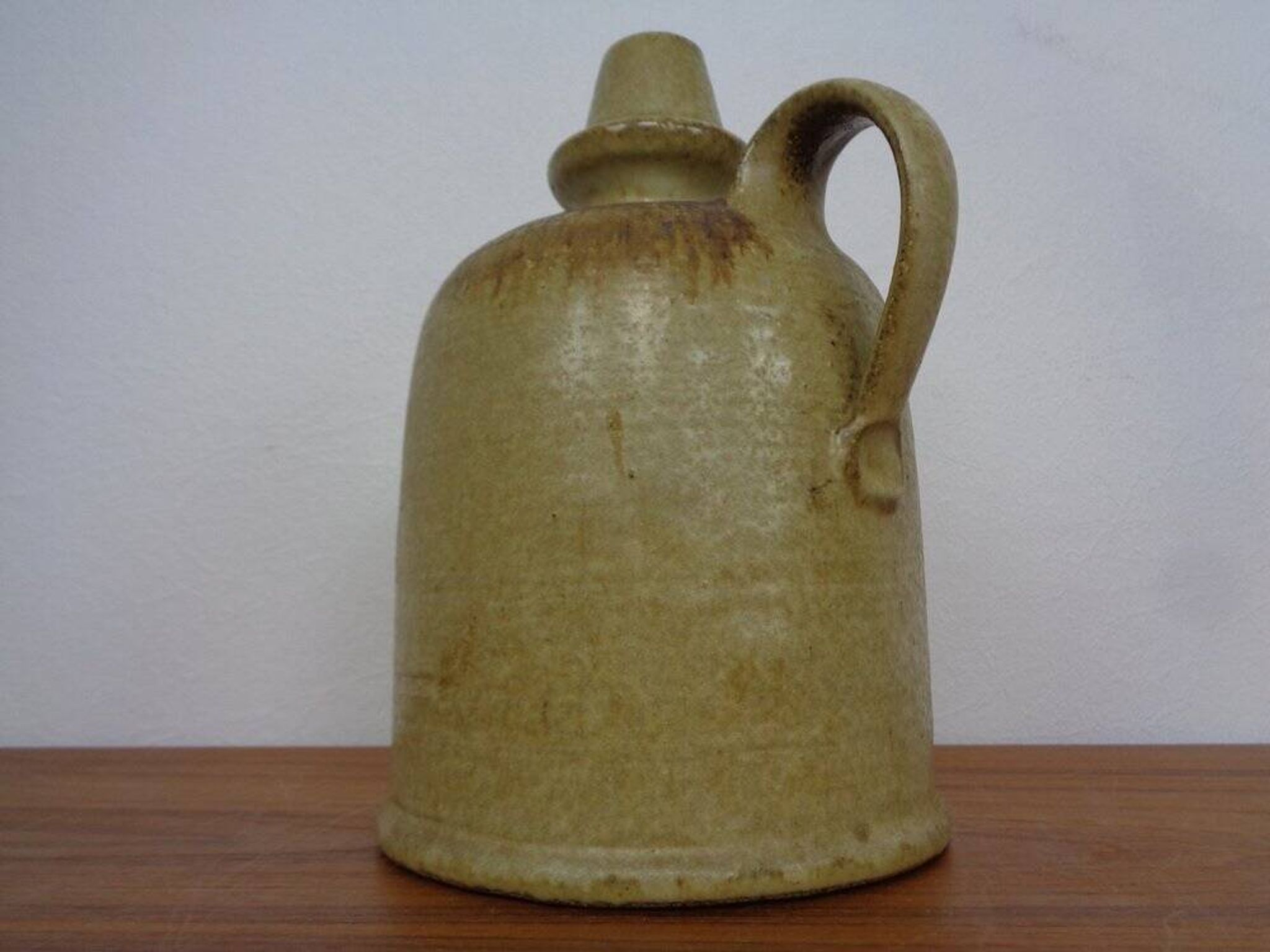 Studio ceramic pitcher by Rudi Stahl, Germany, 1960s