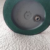 Red industrial lamp