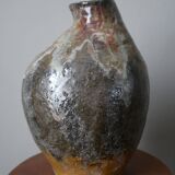 Handmade ceramic vase glazed decoration design wabi-sabi japandi pottery handmade japanese