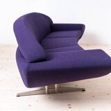 Johannes Andersen CAPRI Sofa for AB Trensums Fåtöljfabrik, Reupholstered in KVADRAT