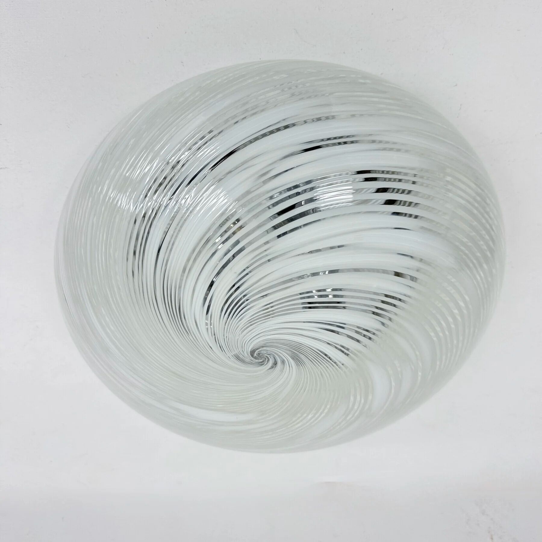 Mid-century design Murano glass Hillebrand ceiling lamp, 1970s