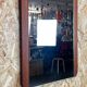 60s 70s teak mirror