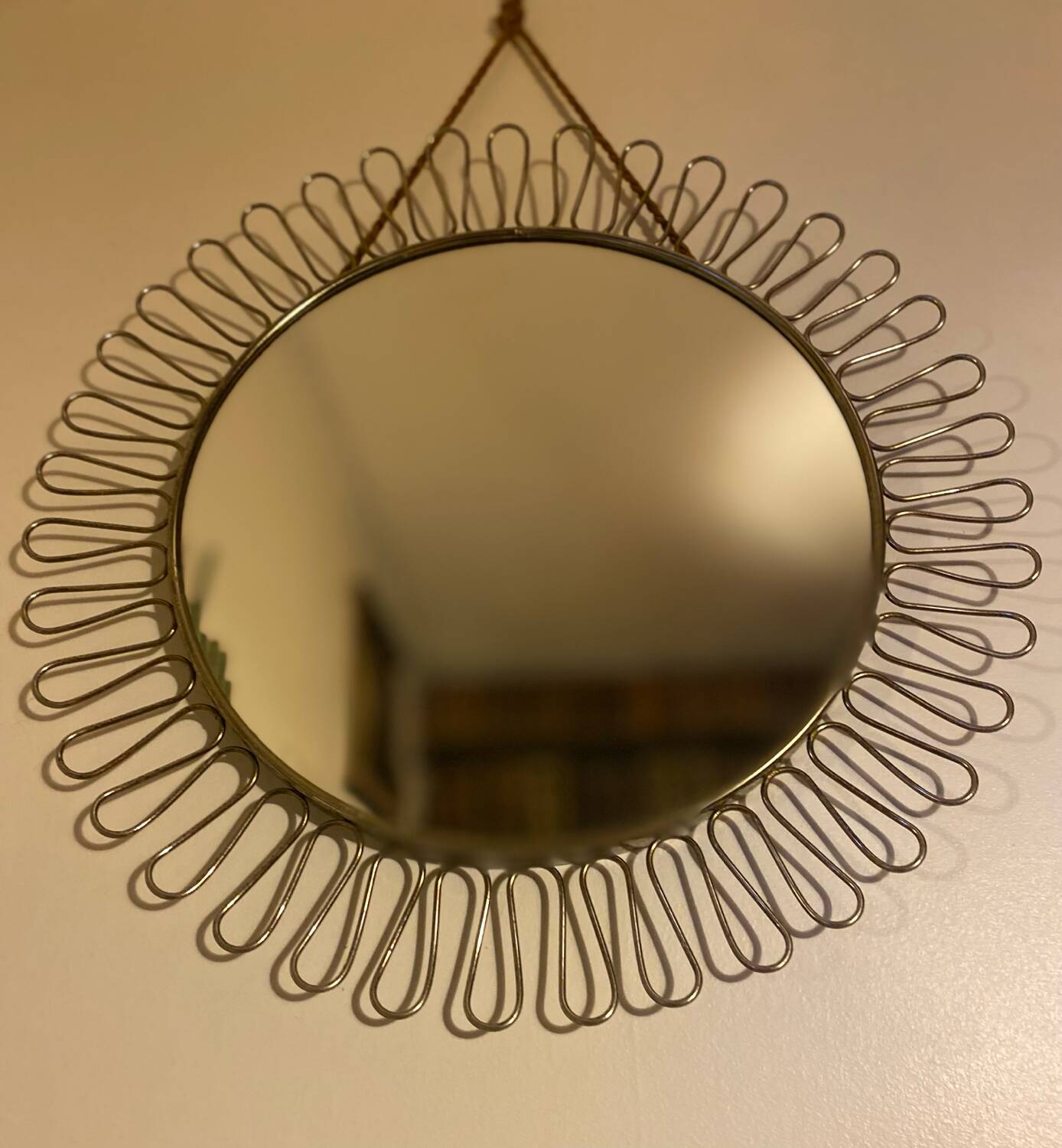 Miroir Loop attribué à Josef Frank, 1950s