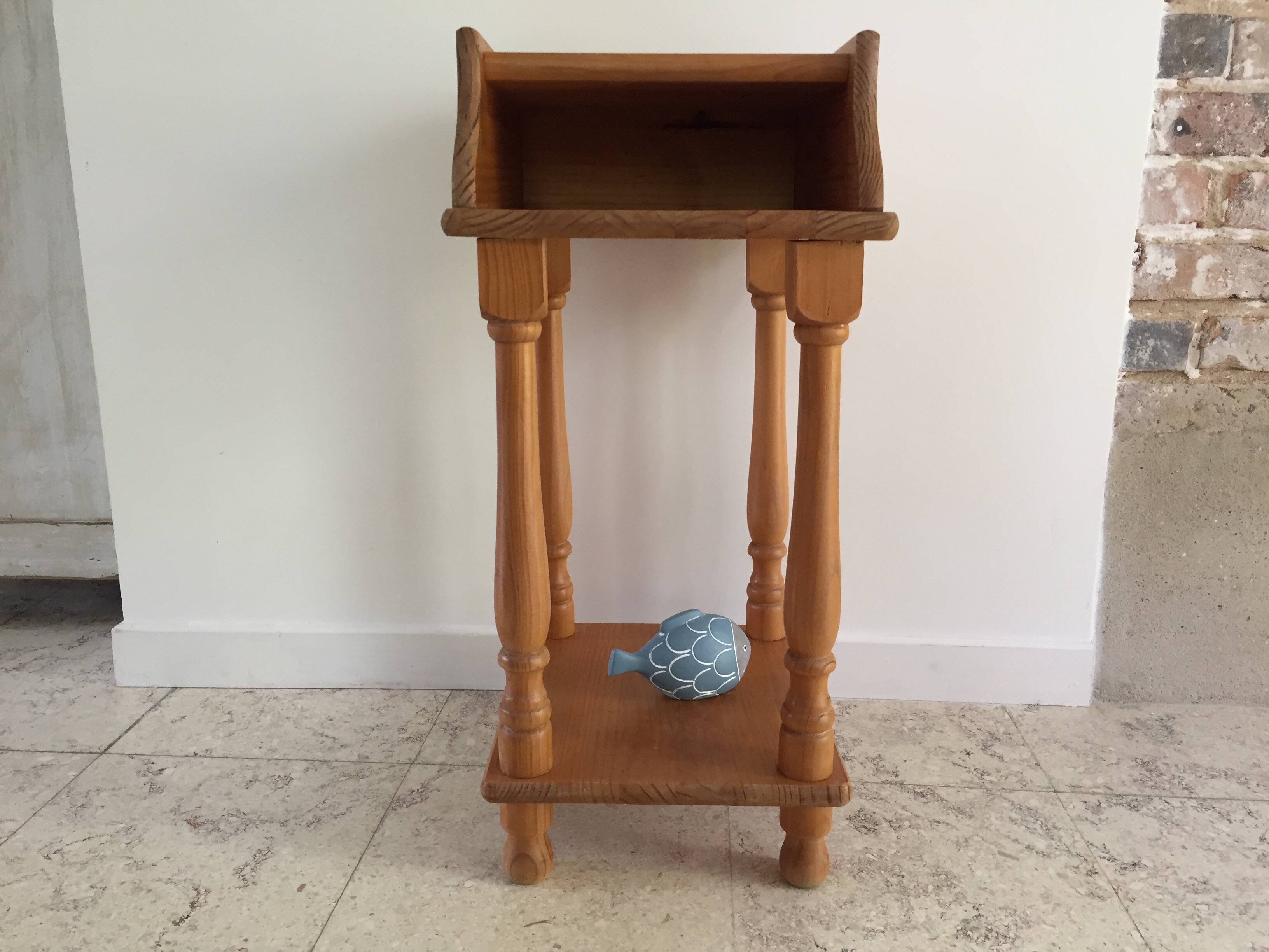 Small vintage bedside table