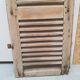 Set de 2 persiennes chêne 192x58