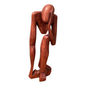 sculpture en bois inspirée