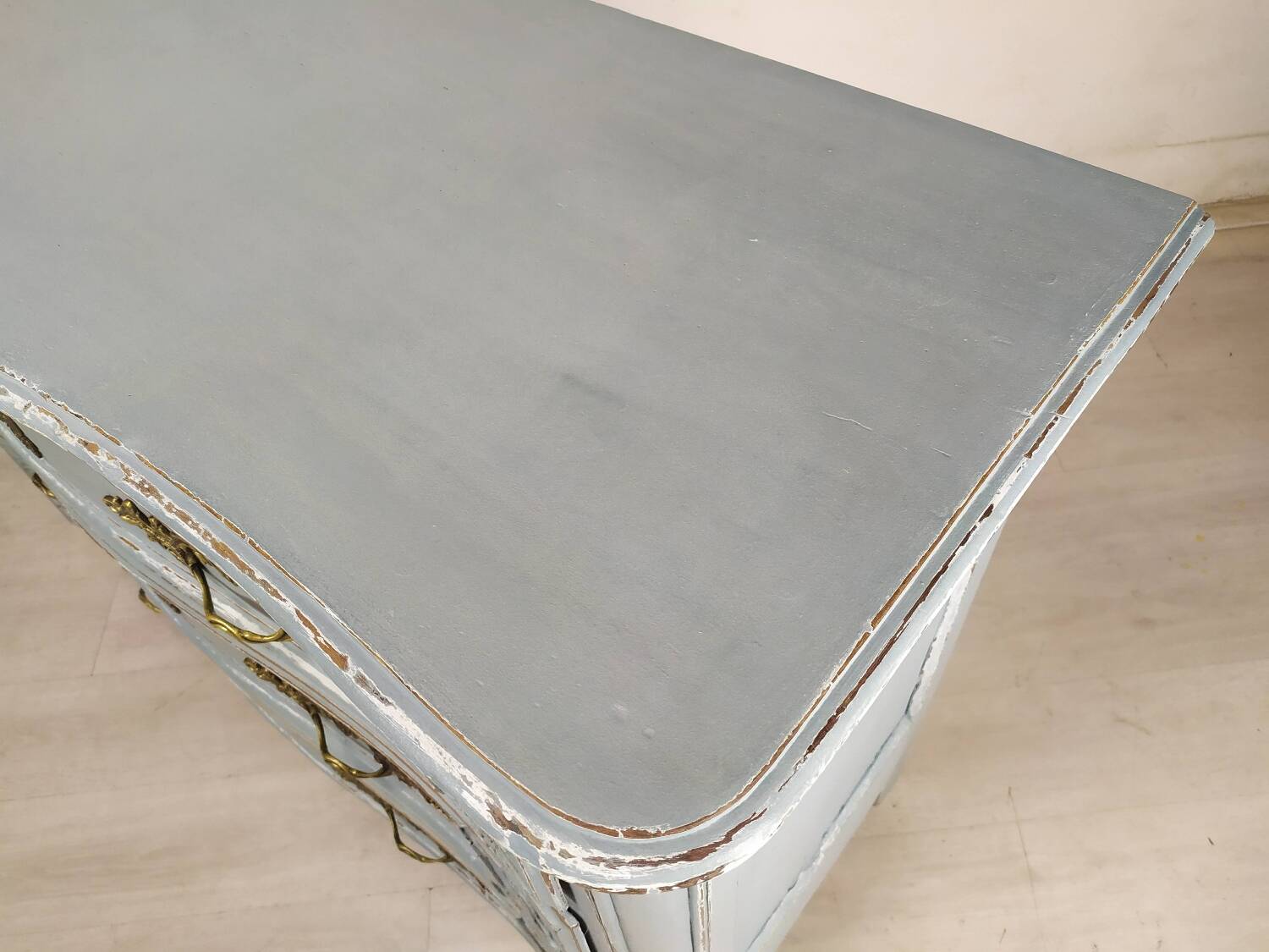 Antique patinated chest of drawers