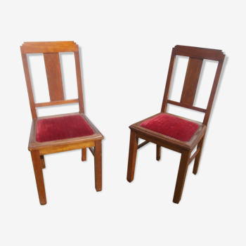 Pair of art deco chairs