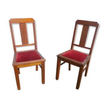 Pair of Art Deco chairs