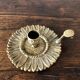 Brass hand-held candlestick